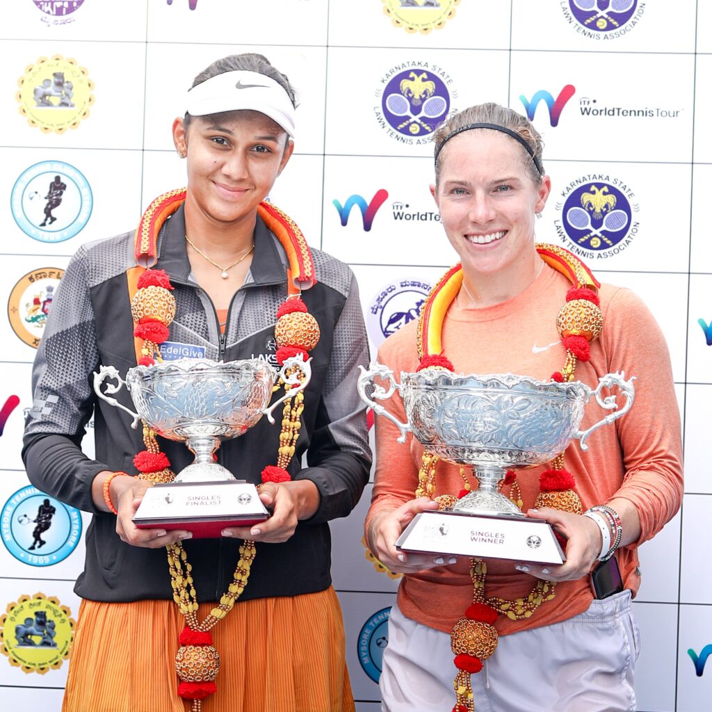 Shirvalli Bhamidipaty, Arunkumar Lakshmi Prabha bersinar di W15 Mysuru Open 2024