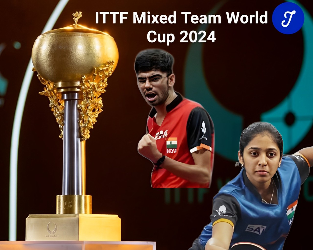 Pemain TT Muda India akan memainkan Piala Dunia Beregu Campuran ITTF2024